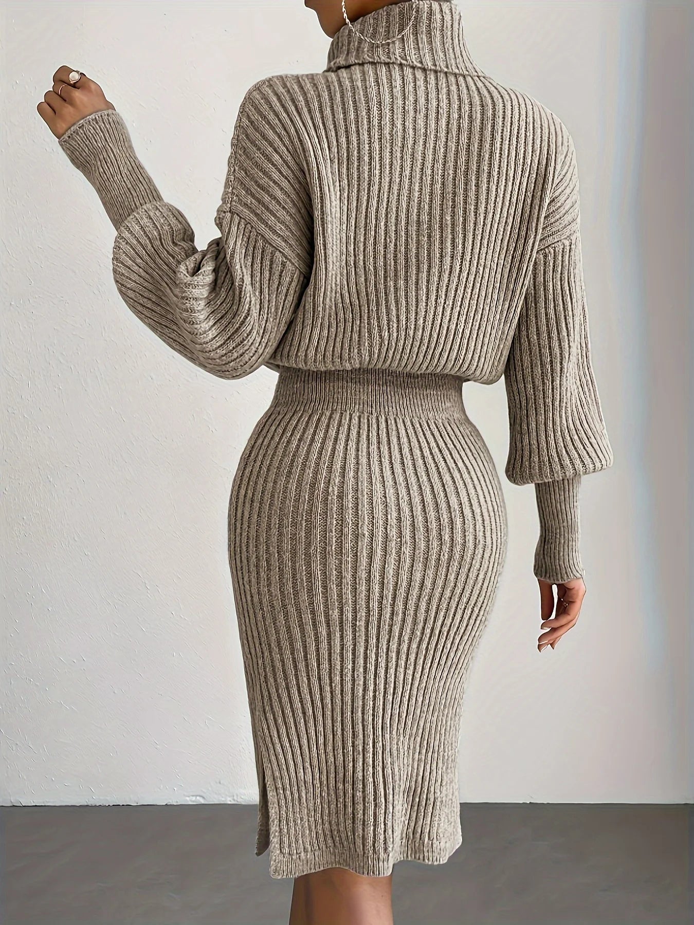 winter  pullover dress